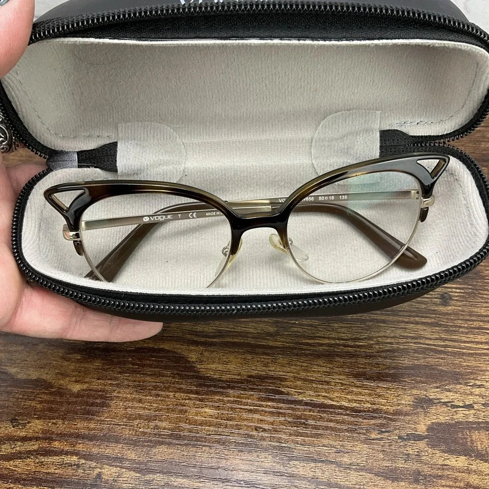 Vogue‎ Adult Eyeglasses Frame 50-18-135 Tortoise Cat Eye 5138 W656
